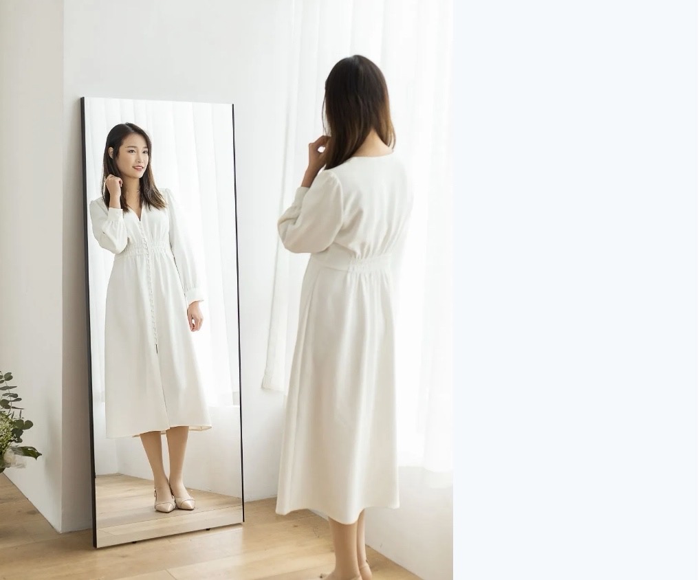 Amazon.co.jp: 【雑誌anan掲載】Lalaspace 割れない鏡 全身 ダンス